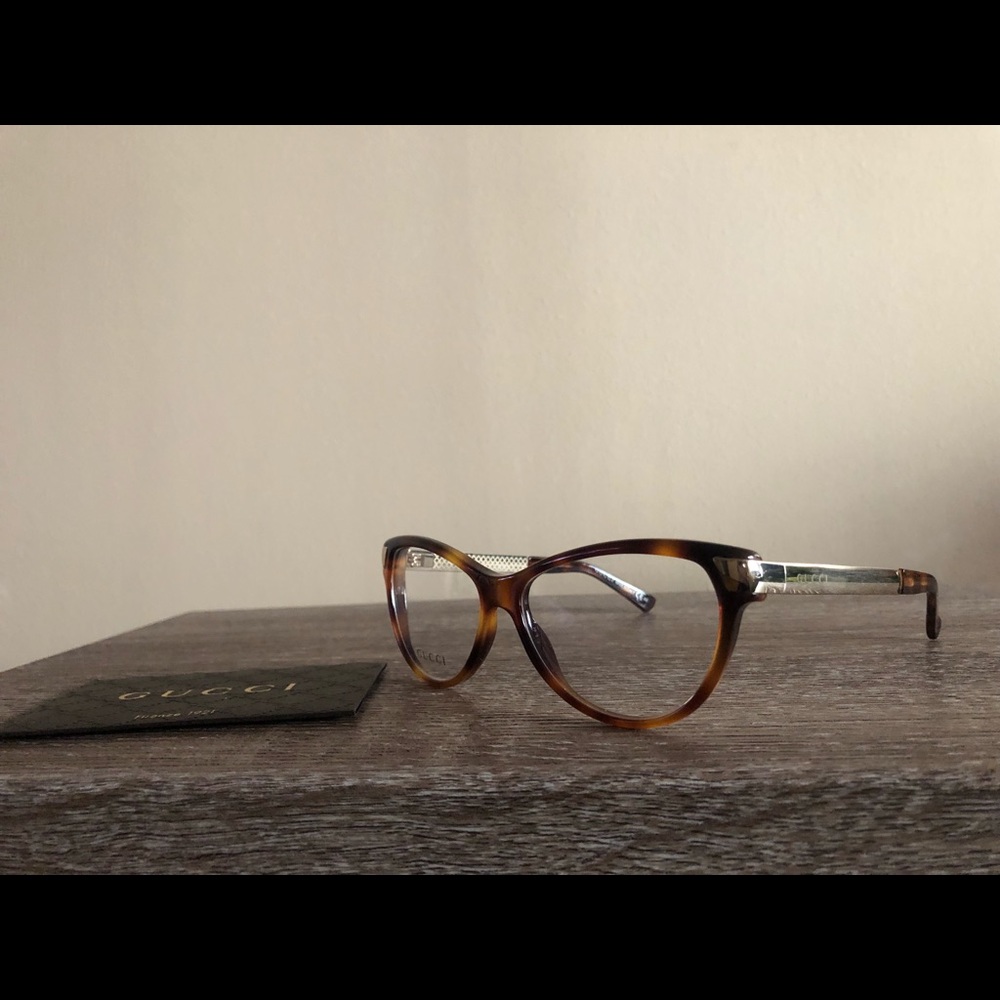 BRAND NEW GUCCI GG 3652 HAVANA/GOLD EYEGLASSES!